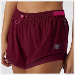 New Balance Q Speed Fuel Short XL Color Garnet